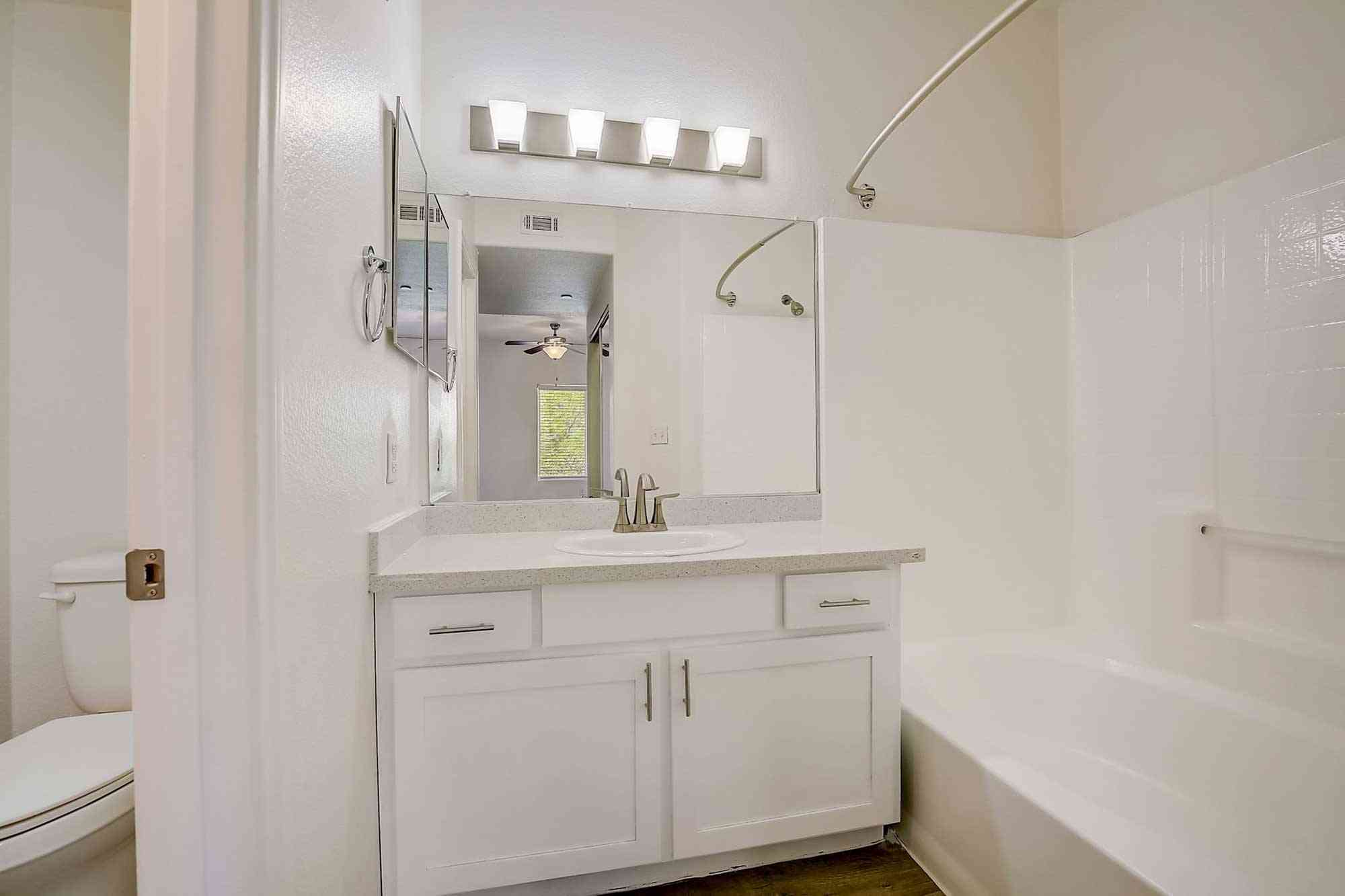 bathroom mirror sink