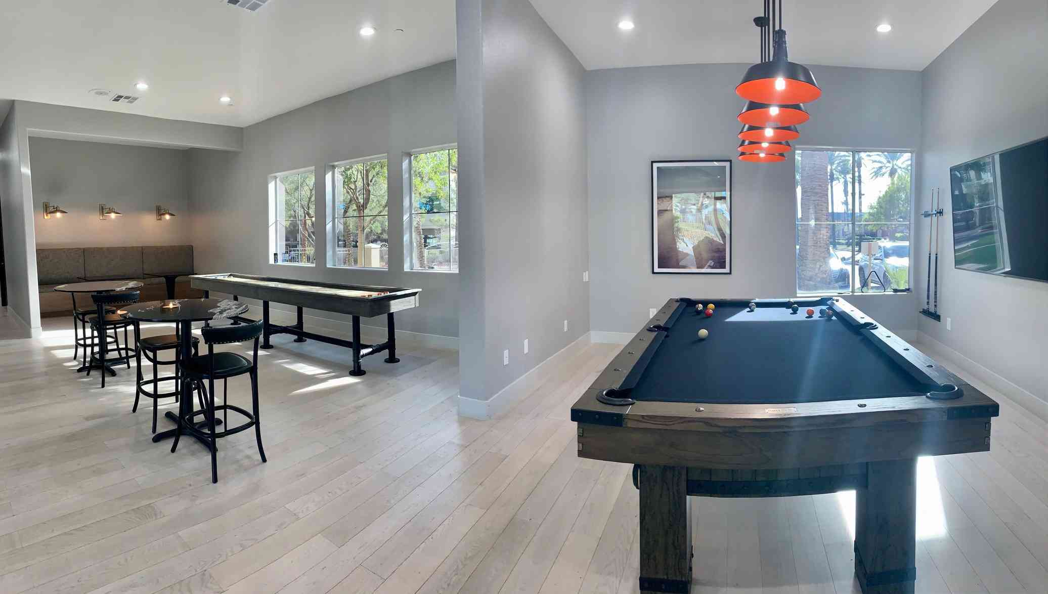 pool table shuffleboard table