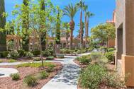 Ritiro Apartments in Peccole Ranch Las Vegas Nevada Walkway Photo